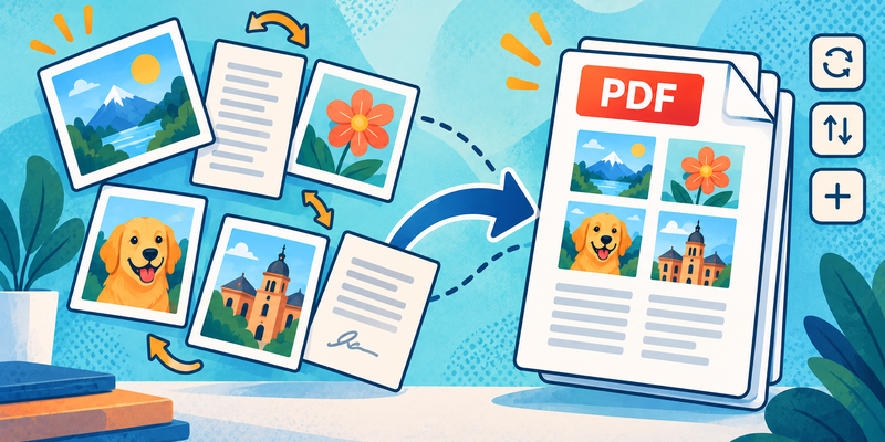 How to Convert JPG Images to PDF