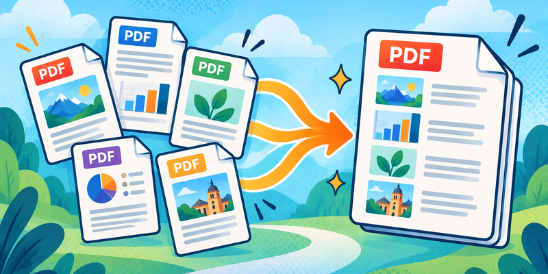 How to Merge PDF Files Into One Document